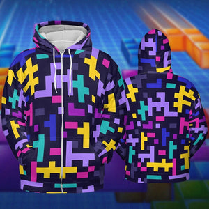 Nintendo Switch Tetris Game - Costume Cosplay Hoodie