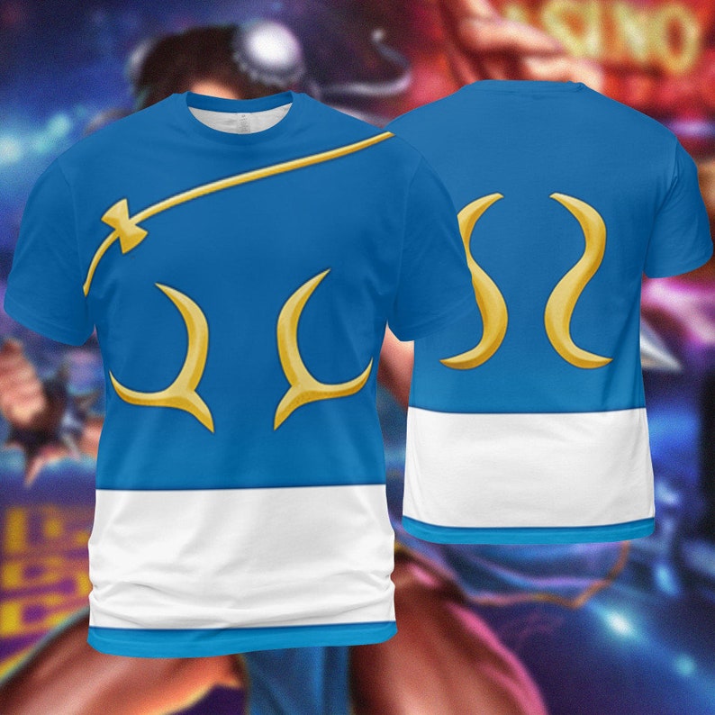 Fighter Chun Li - Costume Cosplay T-Shirt