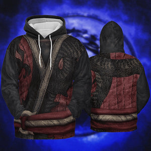 Liu Kang Mortal Kombat - Costume Cosplay Hoodie