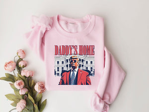 Trump President 2024  Daddy's Home White House - Unisex Shirt