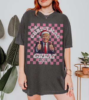 Trump President 2024 Make Christmas Great Again - Unisex Shirt