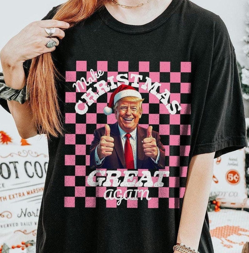 Trump President 2024 Make Christmas Great Again - Unisex Shirt