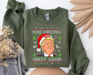 Trump President 2024 Make Christmas Great Again - Unisex Shirt