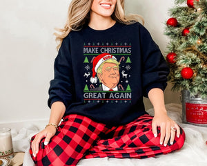 Trump President 2024 Make Christmas Great Again - Unisex Shirt