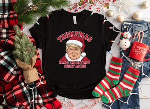 Santa Trump Christmas 2024 - Unisex Shirt