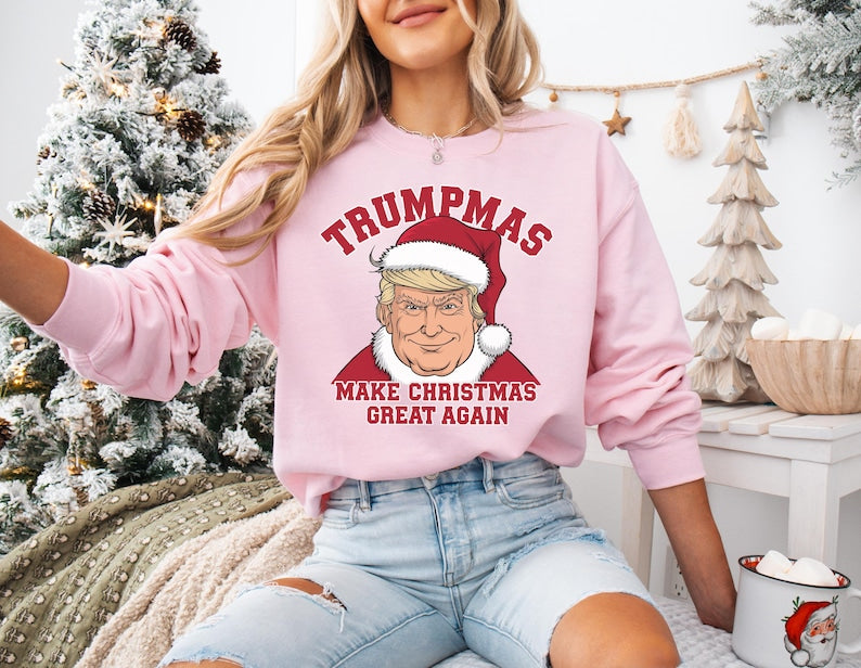 Santa Trump Christmas 2024 - Unisex Shirt