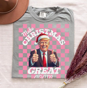 Trump President 2024 Make Christmas Great Again - Unisex Shirt