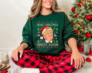 Trump President 2024 Make Christmas Great Again - Unisex Shirt