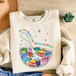 Inside Out 2 All The Feelings In The Bowl - Unisex Shirt