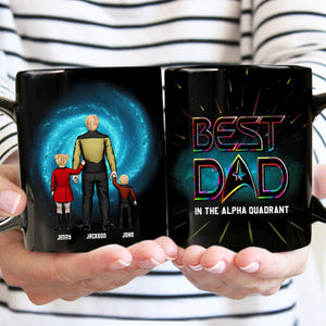 Alpha Quadrant I'm Proud Of My Dad - Gift For Dad - Personalized Ceramic Mug - CL22 NA94