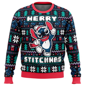 Merry Stitchmas Stitch - Ugly Christmas Sweater