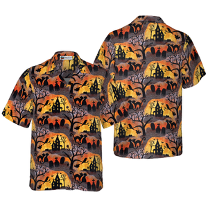 Spooky Night Halloween Hawaiian Shirt