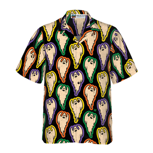 Halloween Ghosts Hawaiian Shirt For Men And Women