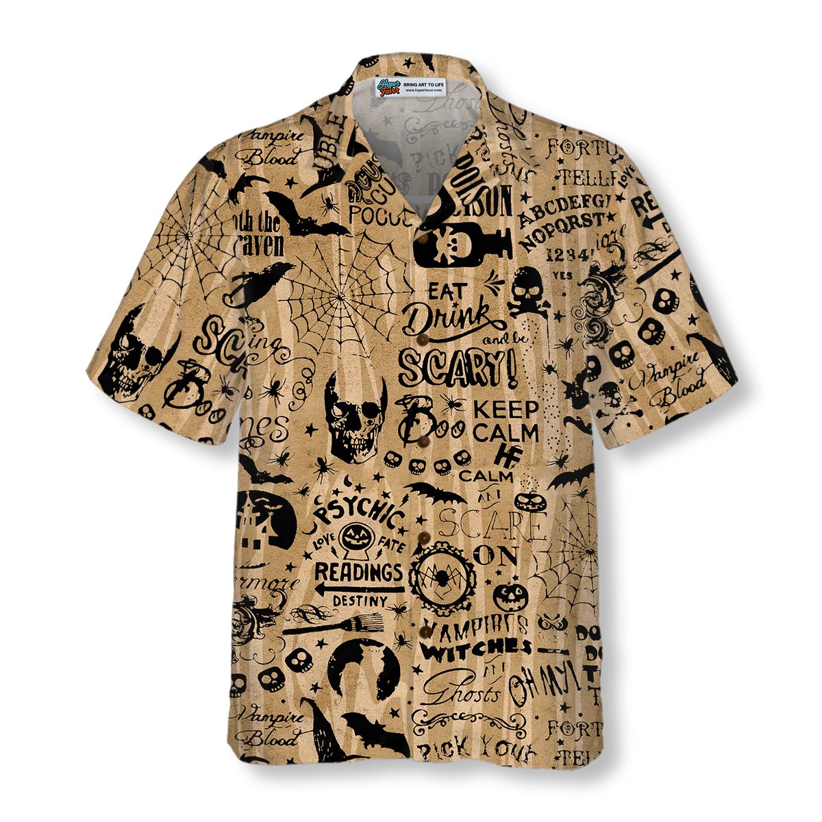 Halloween Ouija Hawaiian Shirt For Men And Women