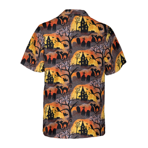 Spooky Night Halloween Hawaiian Shirt