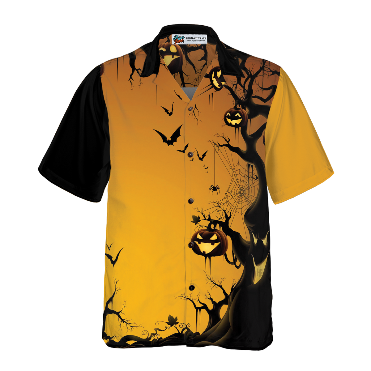 Scary Halloween Tree Hawaiian Shirt For Men And Women