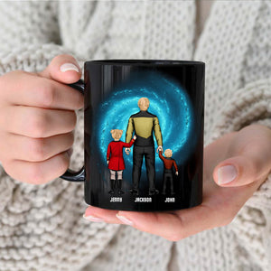 Alpha Quadrant I'm Proud Of My Dad - Gift For Dad - Personalized Ceramic Mug - CL22 NA94