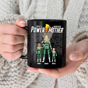 Mighty Morphin Power Mother - Gift For Mom - Personalized Ceramic Mug - CL21 NA94