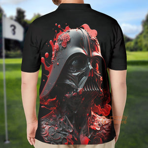 Star Wars Darth Vader Flower Red - Polo Shirt