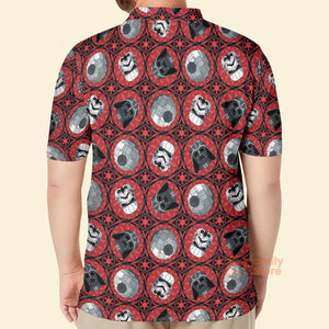 FamilyStore Star Wars Red Pattern - Gift For Fans - Men Polo Shirt