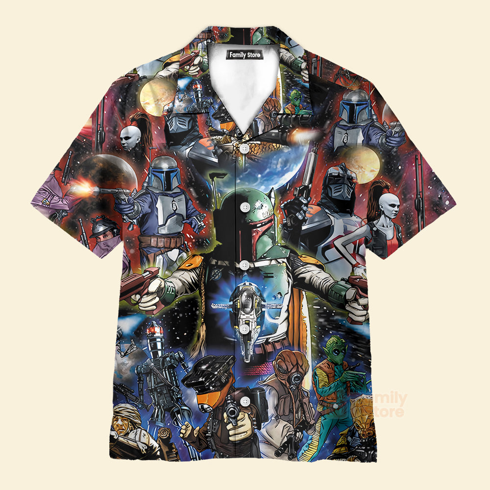 Star Wars The Bounty Hunters Star Wars Hawaiian Shirt