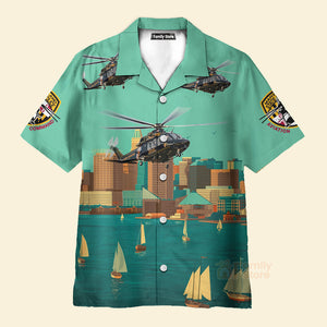 FamilyStore Maryland State Police Trooper 2 Hawaiian Shirt