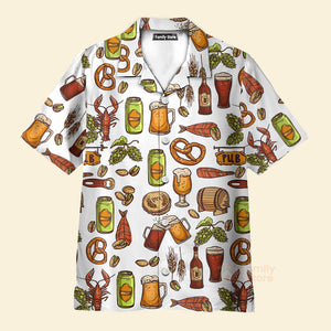 FamilyStore Let's Drink Premium Beer - Hawaiian Shirt