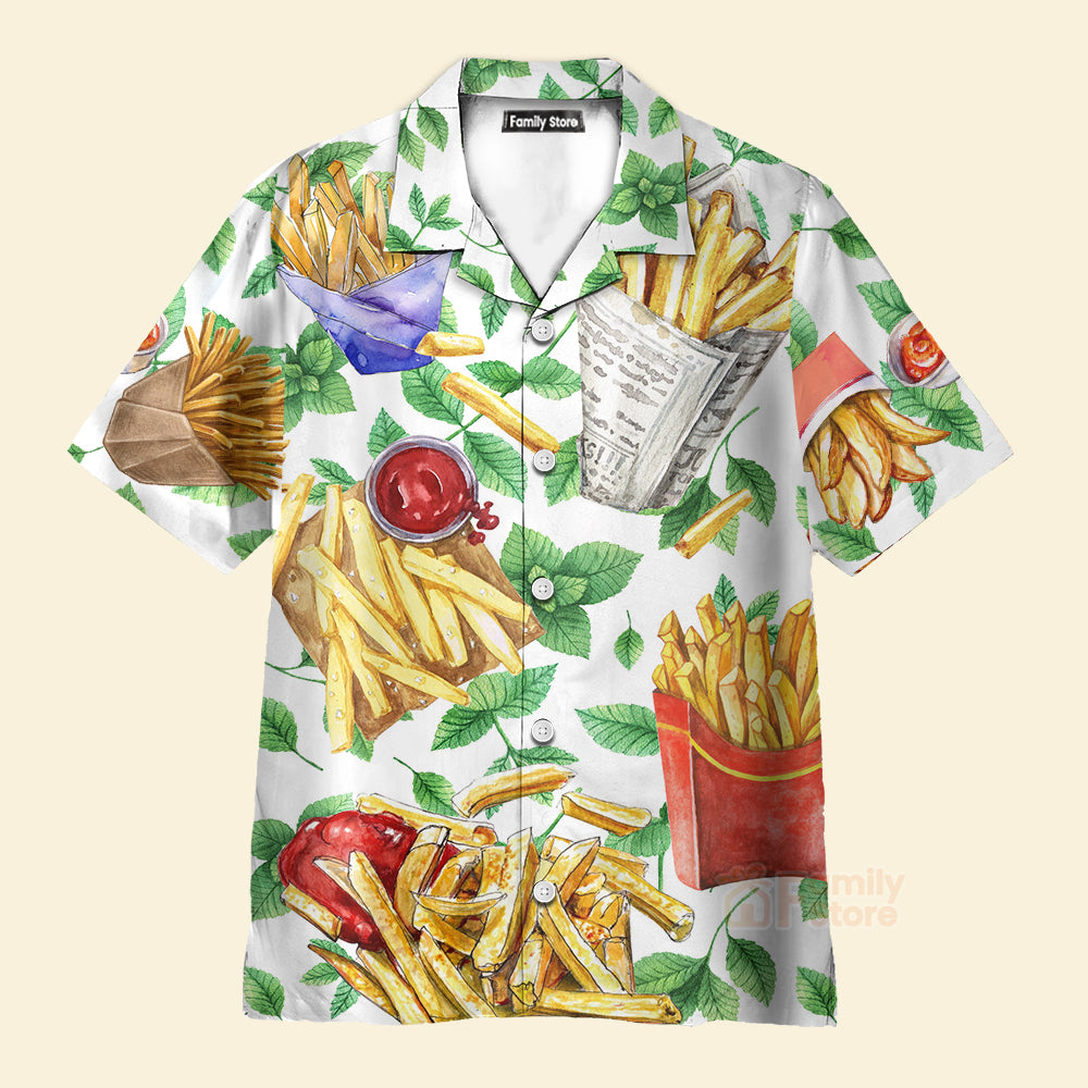 FamilyStore Food French Fries Delicious Style - Hawaiian Shirt