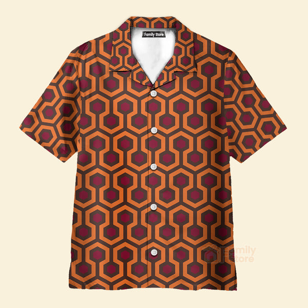 Overlook Hotel Carpet The Shining Cosplay - Hawaiian Shirt PN201006Lb