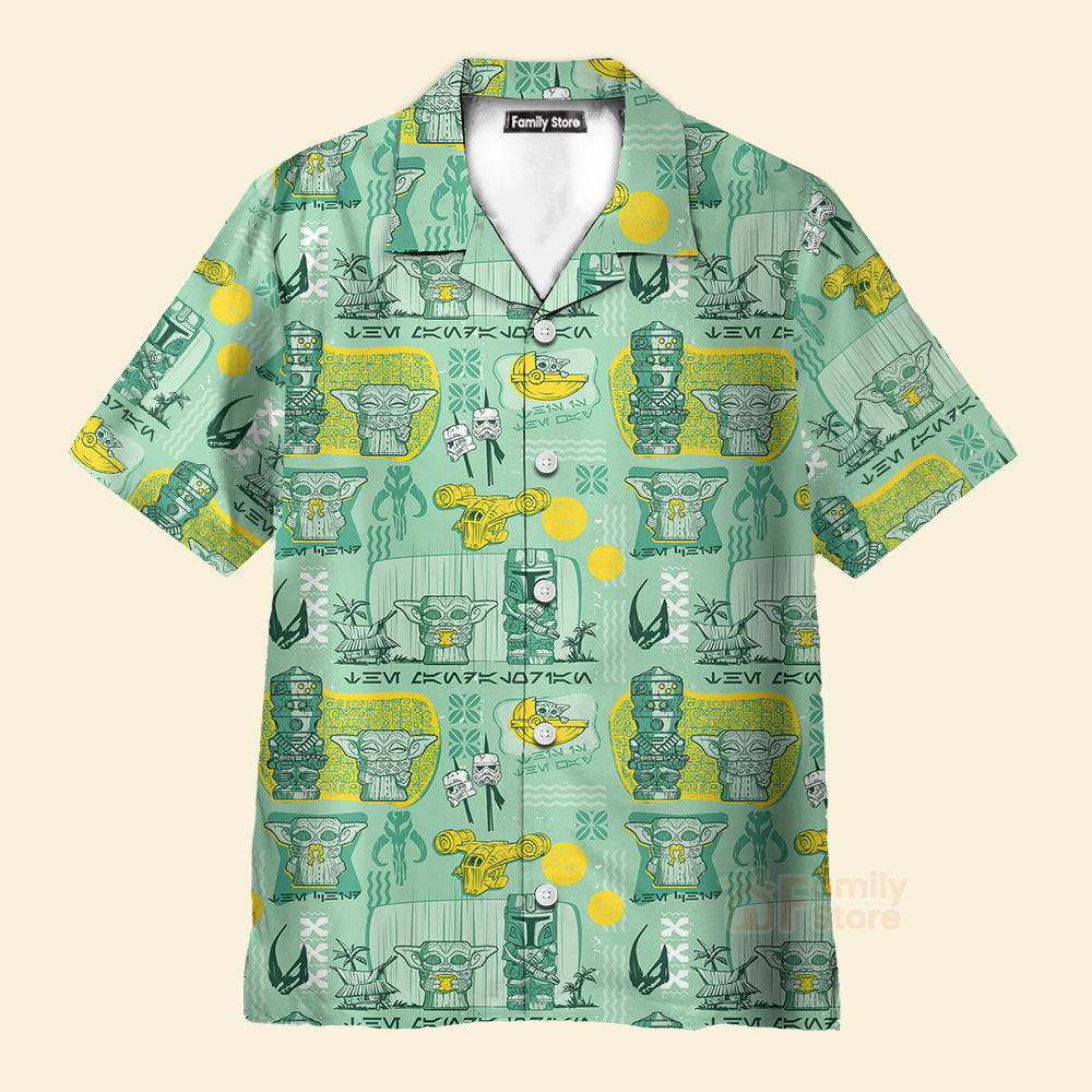 Star Wars Tiki Tropical Hawaiian Shirt