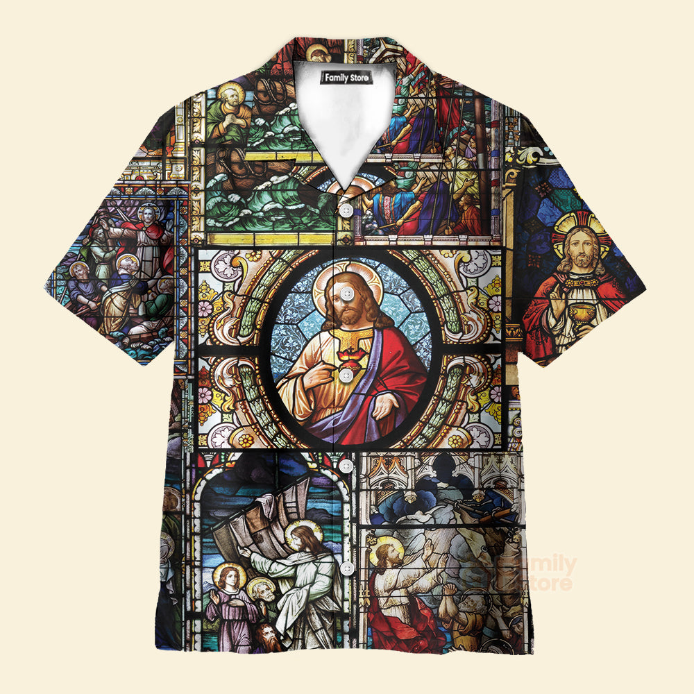 Jesus Calms The Storm Hawaiian Shirts For Men Women