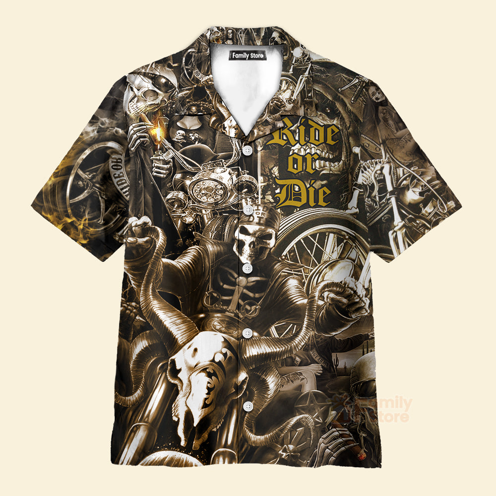 Printed Cotton-Blend Abstract Hawaiian Shirt