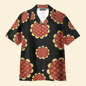 Luffy Dressrosa Sunflower Hawaiian Shirt KLZ106360Lb