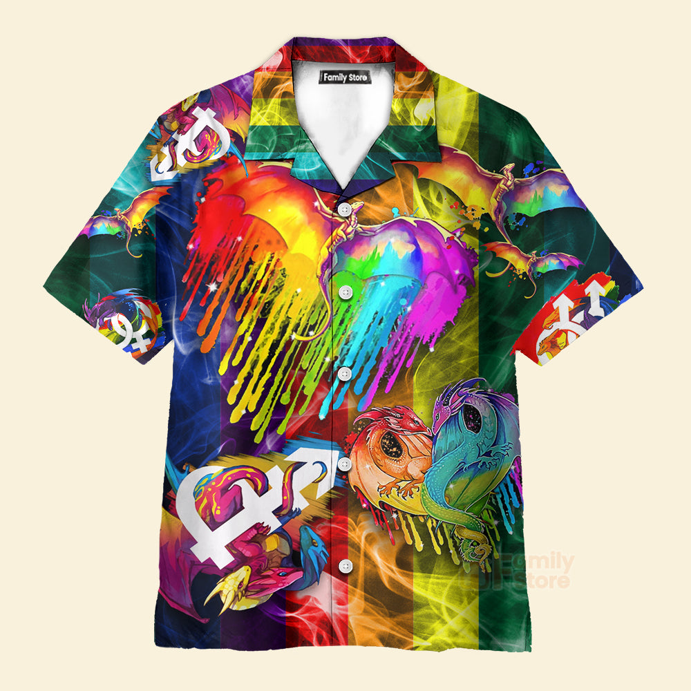 Lgbt Love Wins Pride Colorful Month Hawaiian Shirt