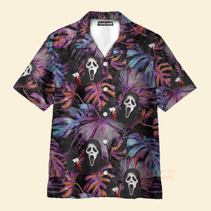 Halloween Ghostface Movies Tropical Style - Hawaiian Shirt