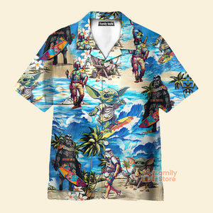 Special Star Wars Surfing Hawaiian Shirt