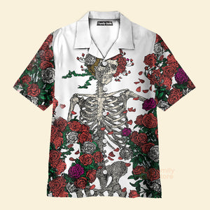 Grateful Dead Skull Hawaiian Shirt