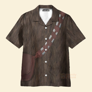 SW Chewbacca Cosplay - Hawaiian Shirt