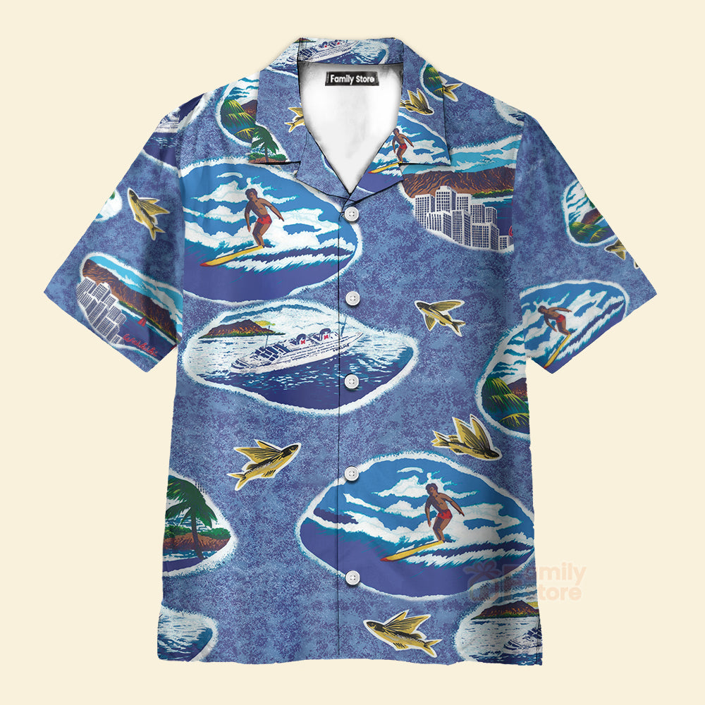 Honolulu Goose In Top Gun Custom Hawaiian Shirt