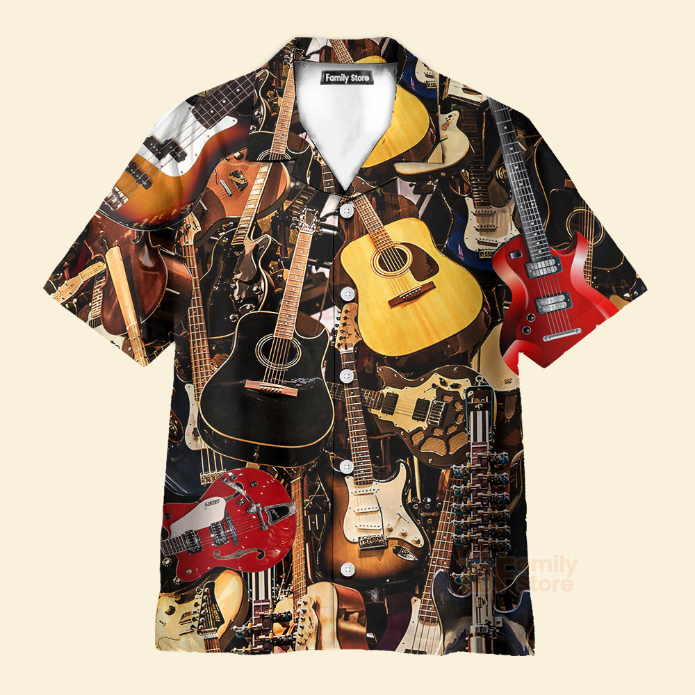 Guitar Music You Can Have Guitar Hawaiian Shirt