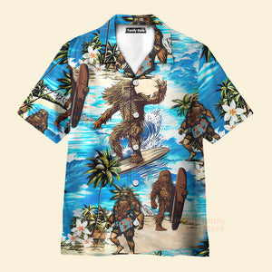 Star Wars Chewbacca Surfing Hawaiian Shirt