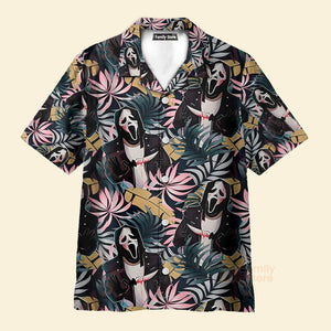 Halloween Ghostface Movies Tropical Style - Hawaiian Shirt