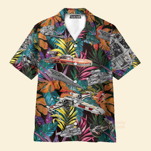 Starwars Lego Ship Tropical - Hawaiian Shirt