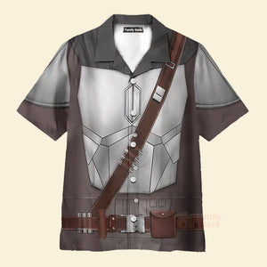 Star Wars Beskar Cosplay Hawaiian Shirt