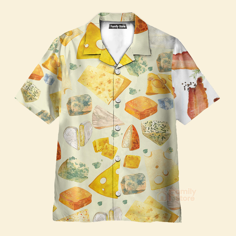 Food Cheese Beautiful Food Life Hawaiian Shirt