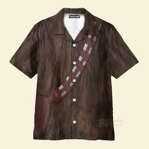 Star Wars Chewbacca Cosplay Hawaiian Shirt