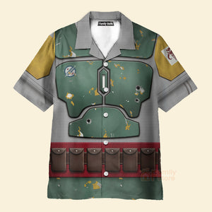 SW Boba Fett Cosplay - Hawaiian Shirt SWHS05