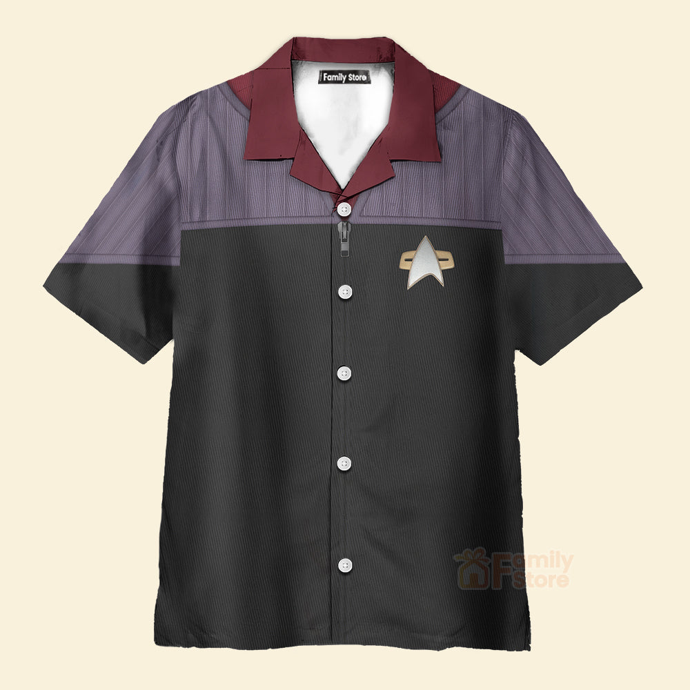 FamilyStore Star Trek Jean-luc Picard Cool Hawaiian Shirt