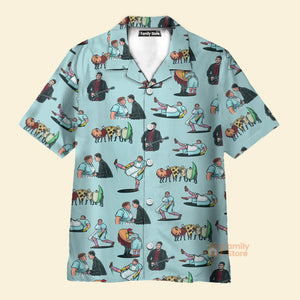 Lunch Lady Land Snl Pattern - Hawaiian Shirt