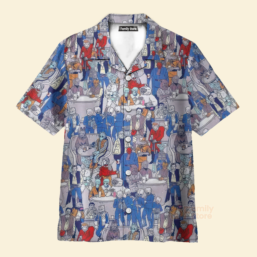 Star Wars Cantina Hawaiian Shirt